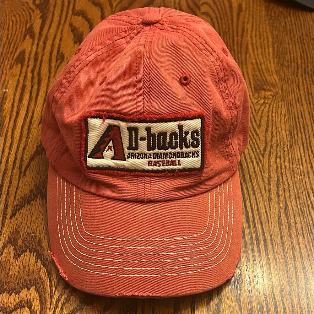 Arizona Diamondbacks Baseball Cap. Distressed look adjustable hat